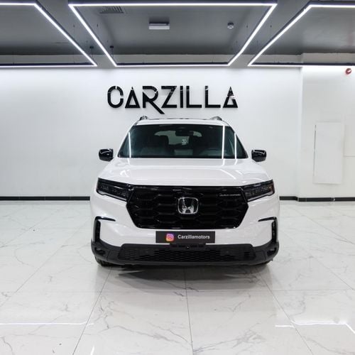هوندا بايلوت Honda Pilot White 2024 Black Edition-3.5L-4WD-Car is in Excellent Condition, Accident Free, Brand Ne