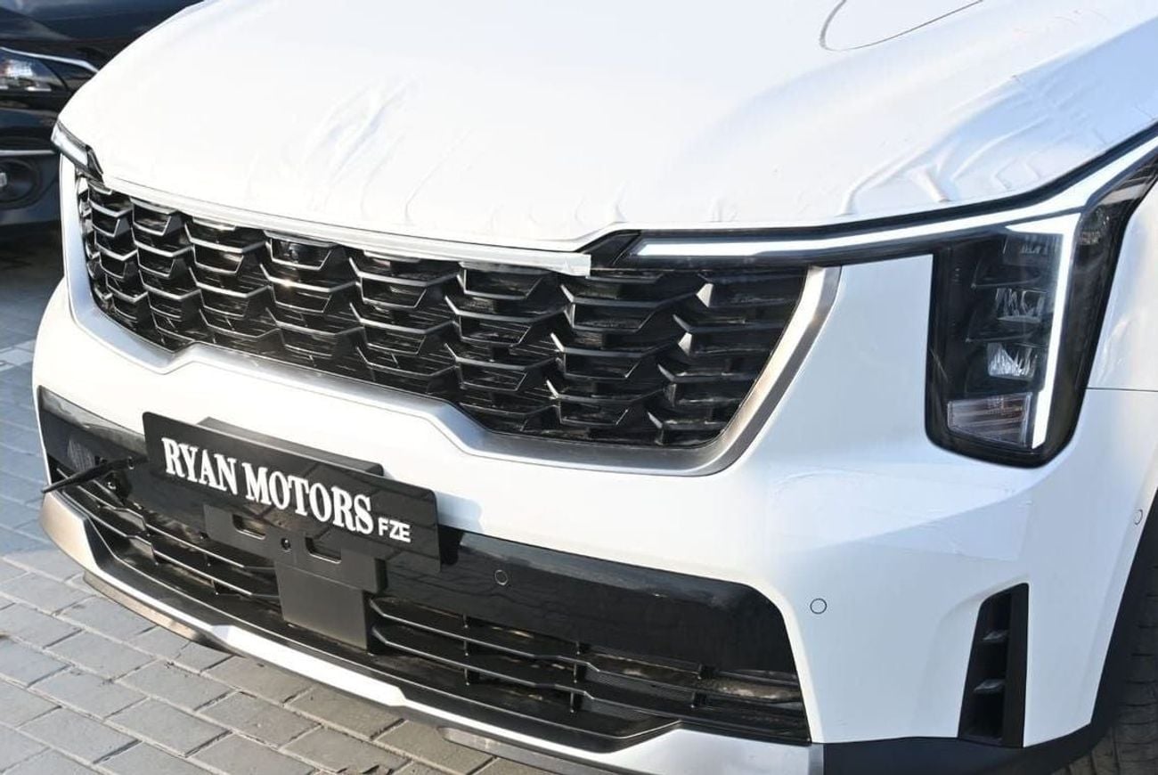 كيا سورينتو EX FOP Top 3.5L Kia Sorento 3.5L V6, Petrol AWD Color White, Model 2025(Export Price)