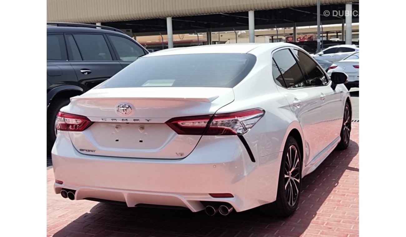 تويوتا كامري Sport 3.5L V6 Under warranty and Service 2019 GCC