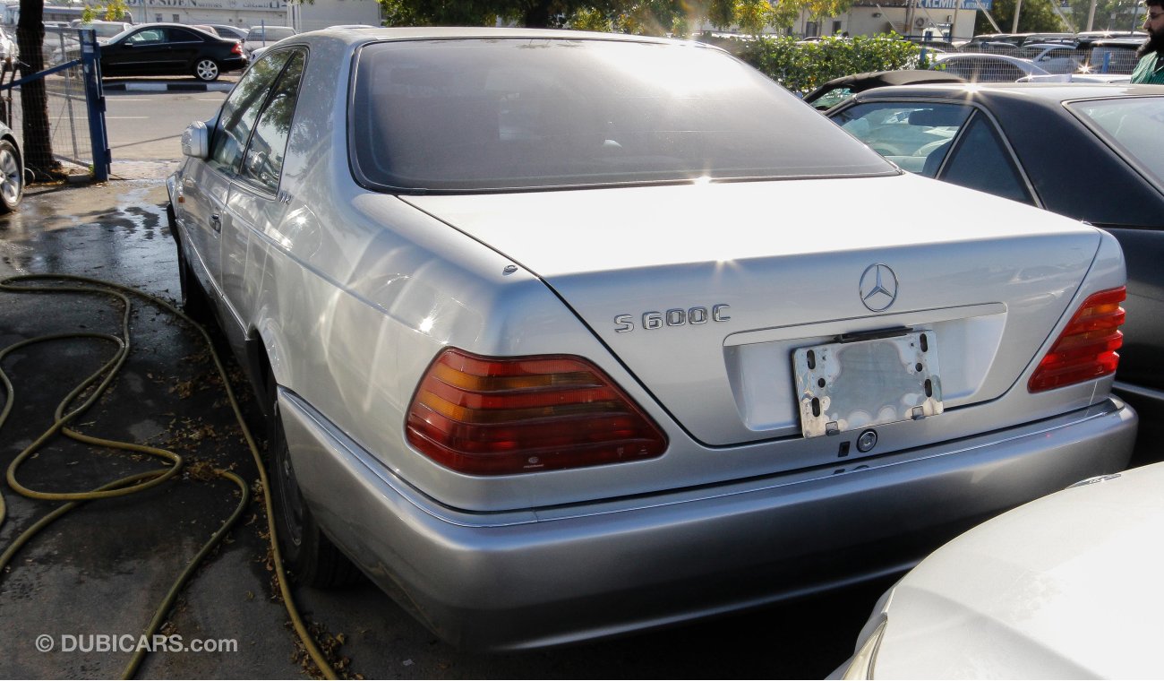 Mercedes-Benz S 500 Coupe With S 600 Badge