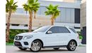 مرسيدس بنز GLE 400 AMG | 3,915 P.M  | 0% Downpayment |  Low Kms Immaculate Condition