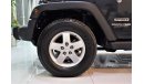 Jeep Wrangler Jeep Wrangler JK UNLIMITED SPORT 2018 Model!! in Grey Color! GCC Specs ORIGINAL PAINT ( صبغ وكاله ) 