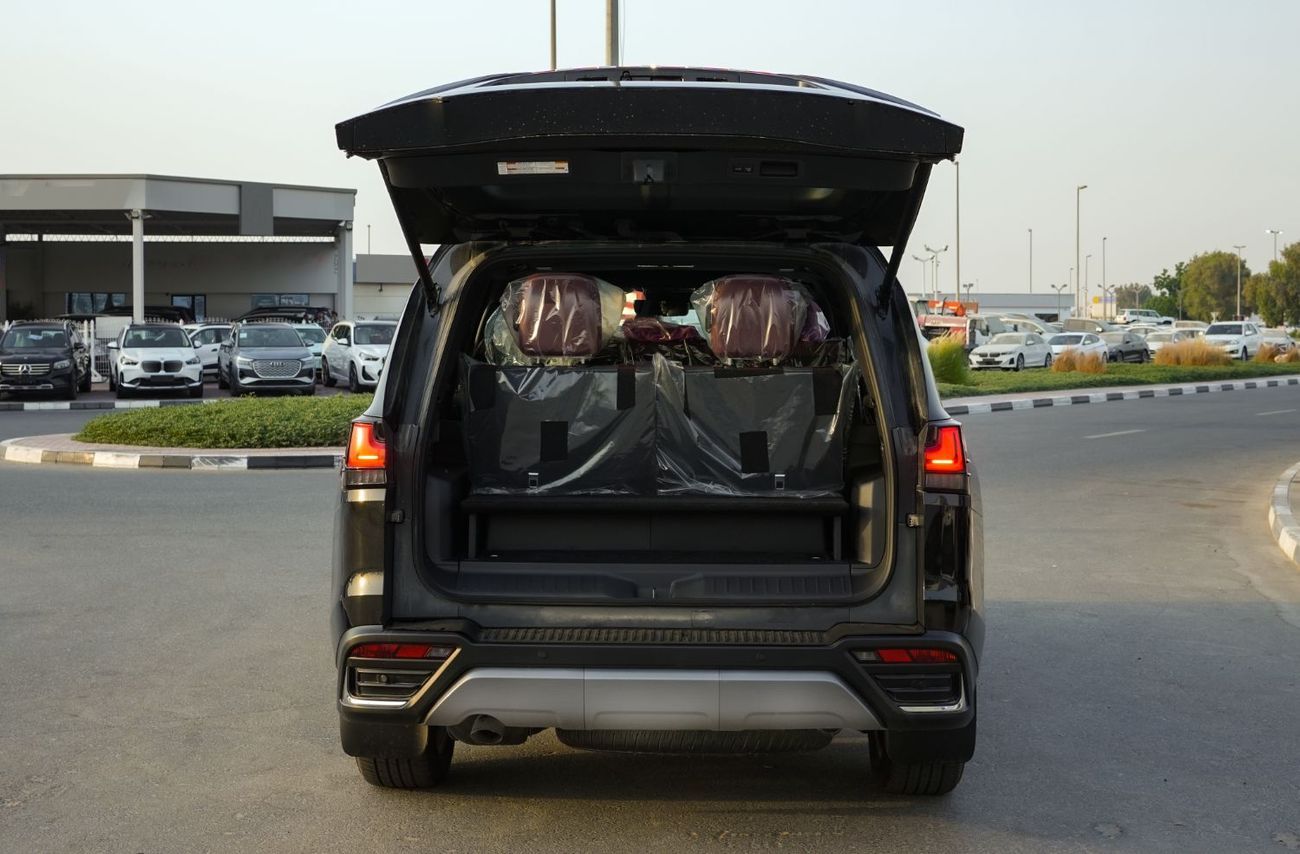 لكزس LX 700h 2025 Lexus LX700h Signature 3.5L AT Hybrid 7Seats (Black-Red)