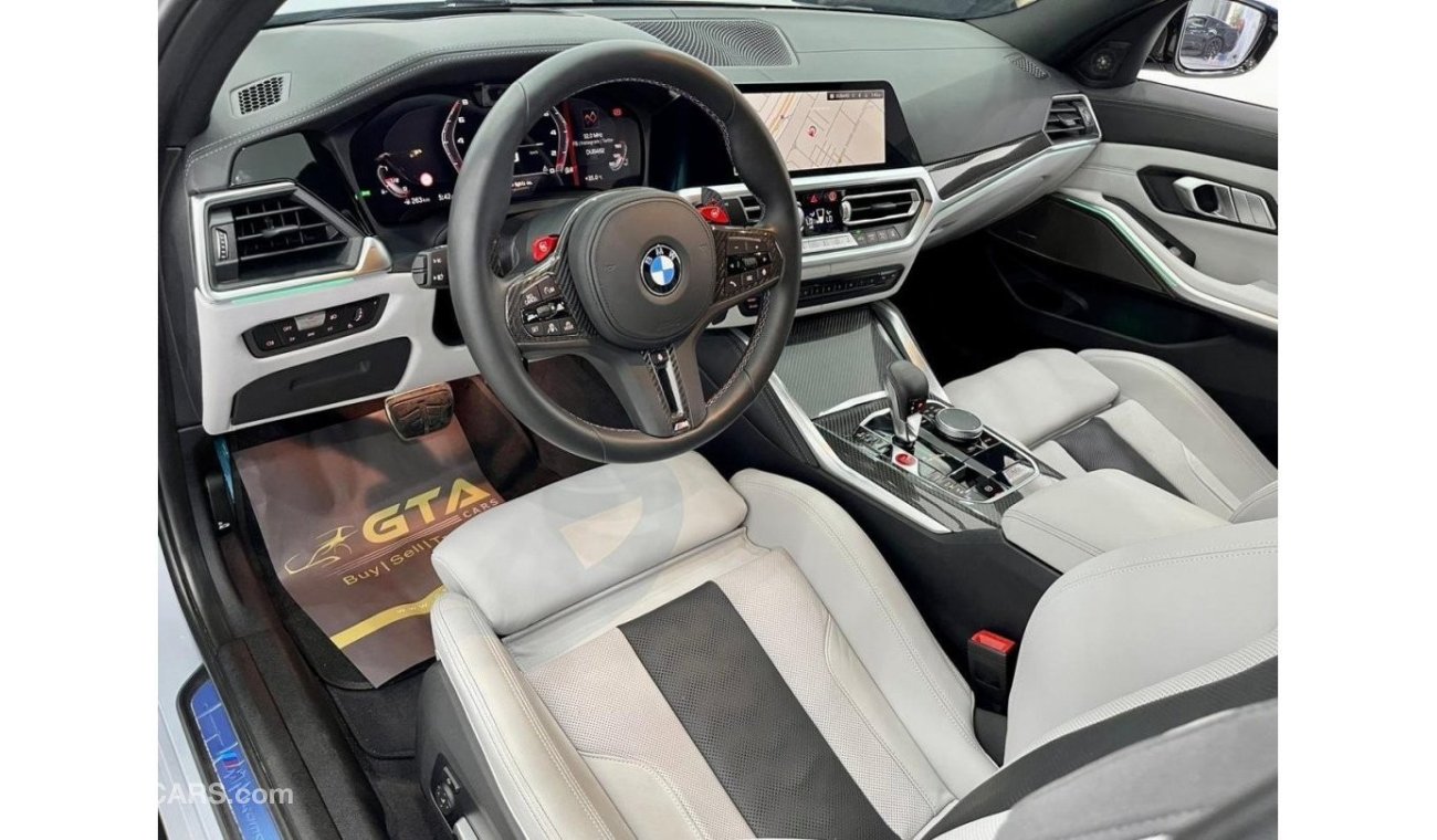 BMW M3 2022 BMW M3 Competition, Warranty-Full Service History-Service Contract-GCC