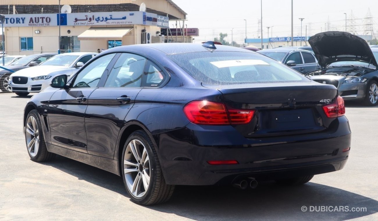 بي أم دبليو 420 I Gran Coupe 2.0L Gasoline| Zero KM| Brand New 2016