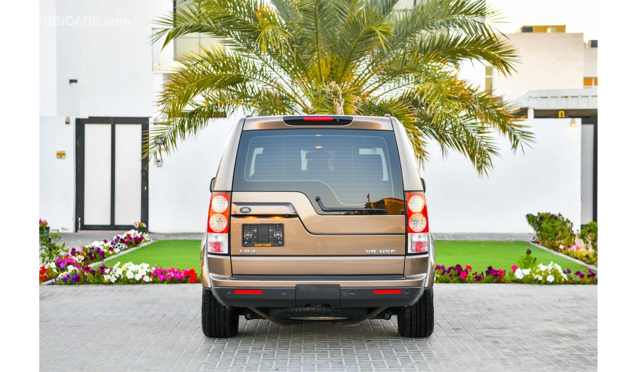 لاند روفر LR4 HSE V8 - Spectacular Condition - GCC - AED 1,520 Per Month - 0% DP