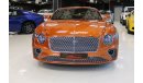 بنتلي كونتيننتال جي تي BENTLEY CONTINATAL GT 2019 V-8 LOW MILEGE