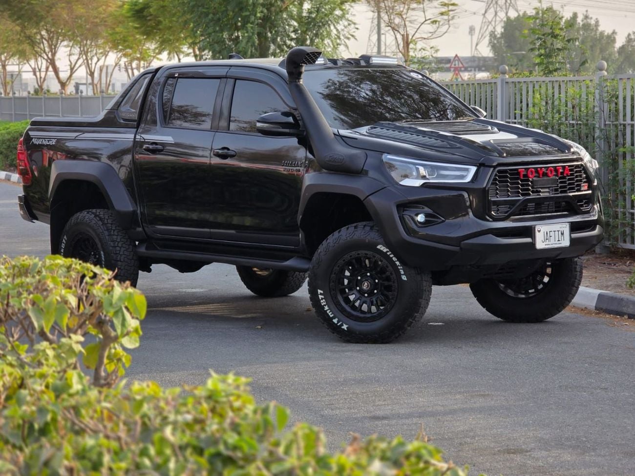 Toyota Hilux ADVENTURE 2024 | 2.8L DIESEL | AT | RHD | MODIFIED TO GR SPORTS | SPORTS BAR | ROOF MOUNTED LED LIGHTS | BONNE