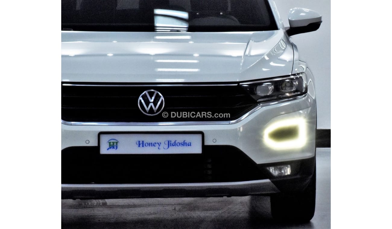 Volkswagen T ROC EXCELLENT DEAL for our Volkswagen T-ROC ( 2021 Model ) in White Color GCC Specs