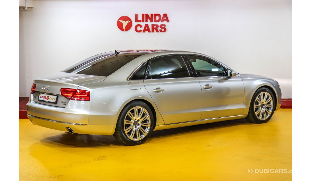 Audi A8 Audi A8L 3.0T 2013 GCC under Warranty with Zero Down-Payment.