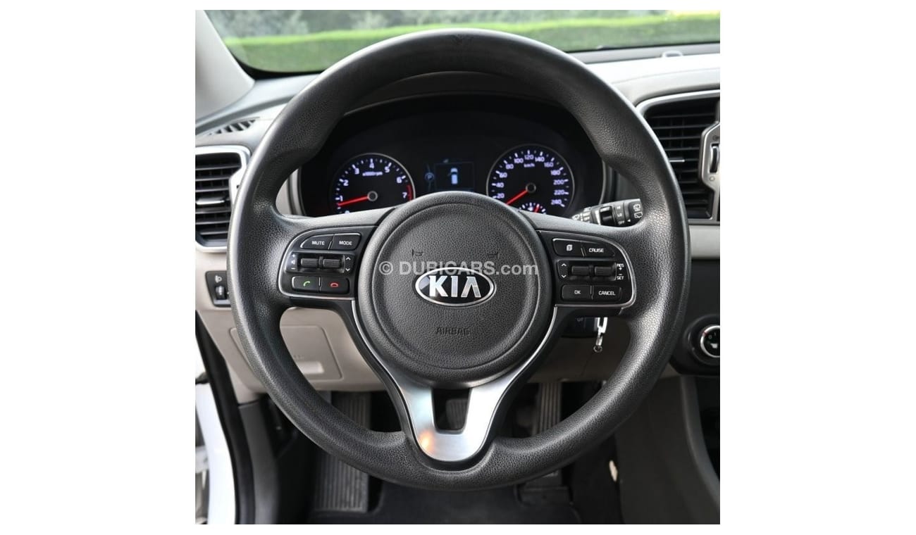 كيا سبورتيج كيا سبورتاج 2017 خليجي بحالة ممتازة بدون حوادث صبغ وكالة 2.0