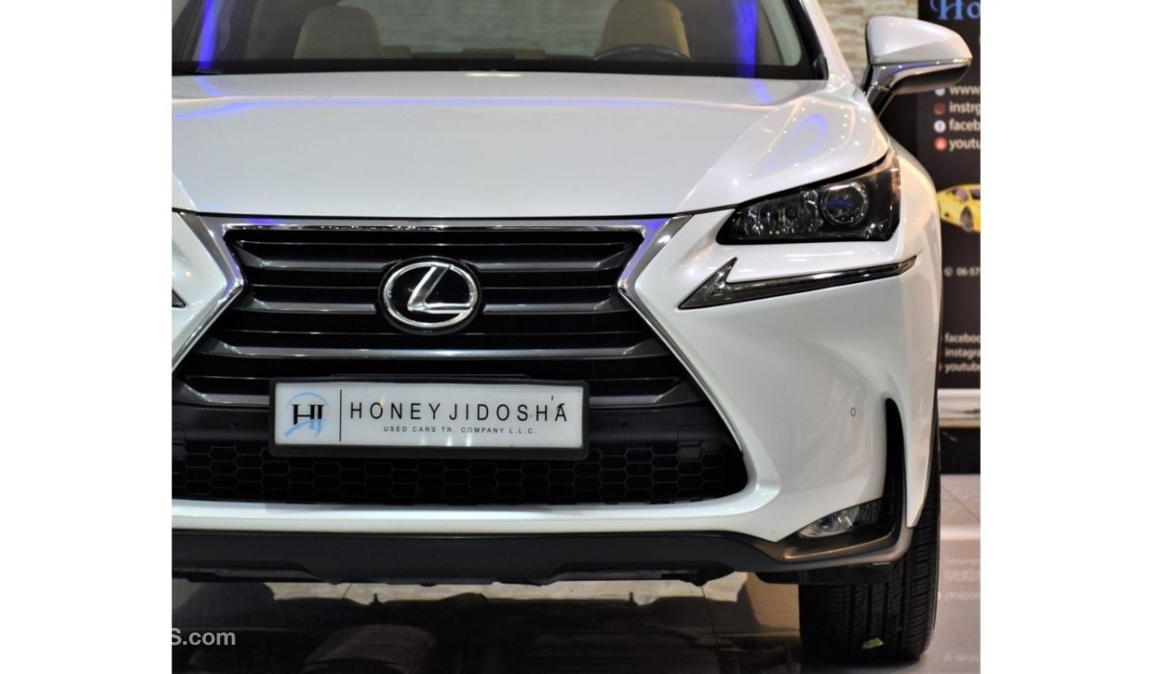 لكزس NX 200 EXCELLENT DEAL for our Lexus NX200t 2016 Model!! in White Color! GCC Specs  ORIGINAL PAINT ( صبغ وكا