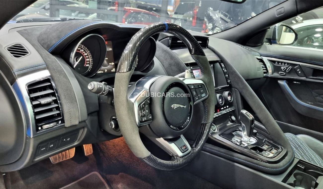 Jaguar F Type JAGUAR F-TYPE SVR 2018 IN IMMACULATE CONDITION UNDER WARRANTY AND SERVICE CONTRACT TILL 10/2024