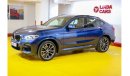 BMW X4 RESERVED ||| BMW X4 X-Drive M-Kit 30i 2020 GCC under Agency Warranty with Flexible Down-Payment.