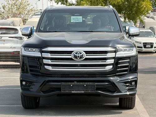 تويوتا لاند كروزر VXR LC300 || محرك بنزين V6 سعة 3.5 لتر | مقاعد جلدية كهربائية | كاميرا 360 درجة | نظام صوت JBL | شاشة عر