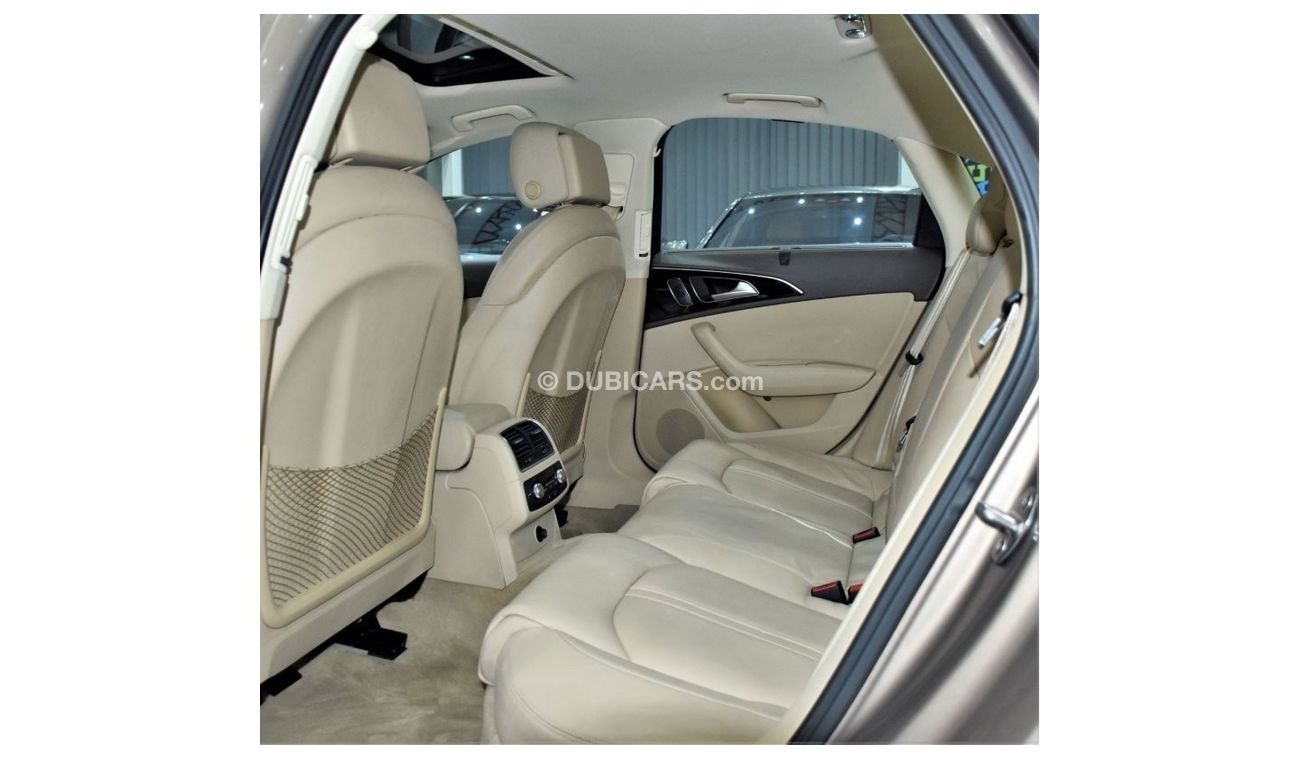 Audi A6 EXCELLENT DEAL for our Audi A6 S-Line 50TFSi QUATTRO ( 2015 Model ) in Brown / Beige Color GCC Specs