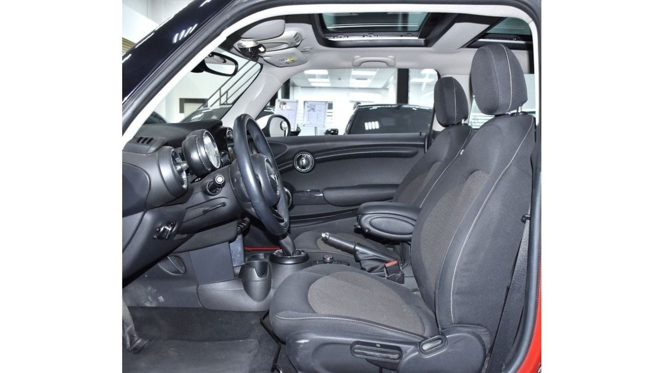 Mini Cooper EXCELLENT DEAL for our Mini Cooper ( 2015 Model ) in Red Color GCC Specs
