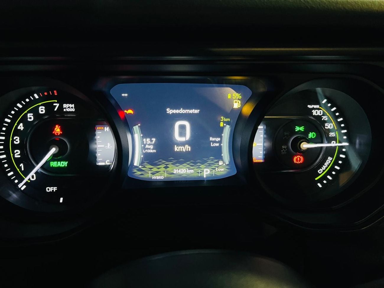 Jeep Wrangler SAHARA HUBRID