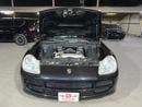 بورش كايان PORSCHE CAYENNE S 2006 | GREY LEATHER INTERIOR | JETT BLACK EXTERIOR | REAR CAMERA