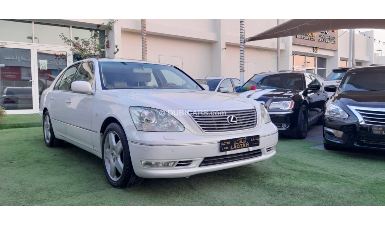 لكزس LS 430 خليجى 3/4 الترا فتحة جلد شاشة كاميرا خلفية رنجات حساسات خشب كراسى تدفئة شاشة أندرويد أنوار ضباب