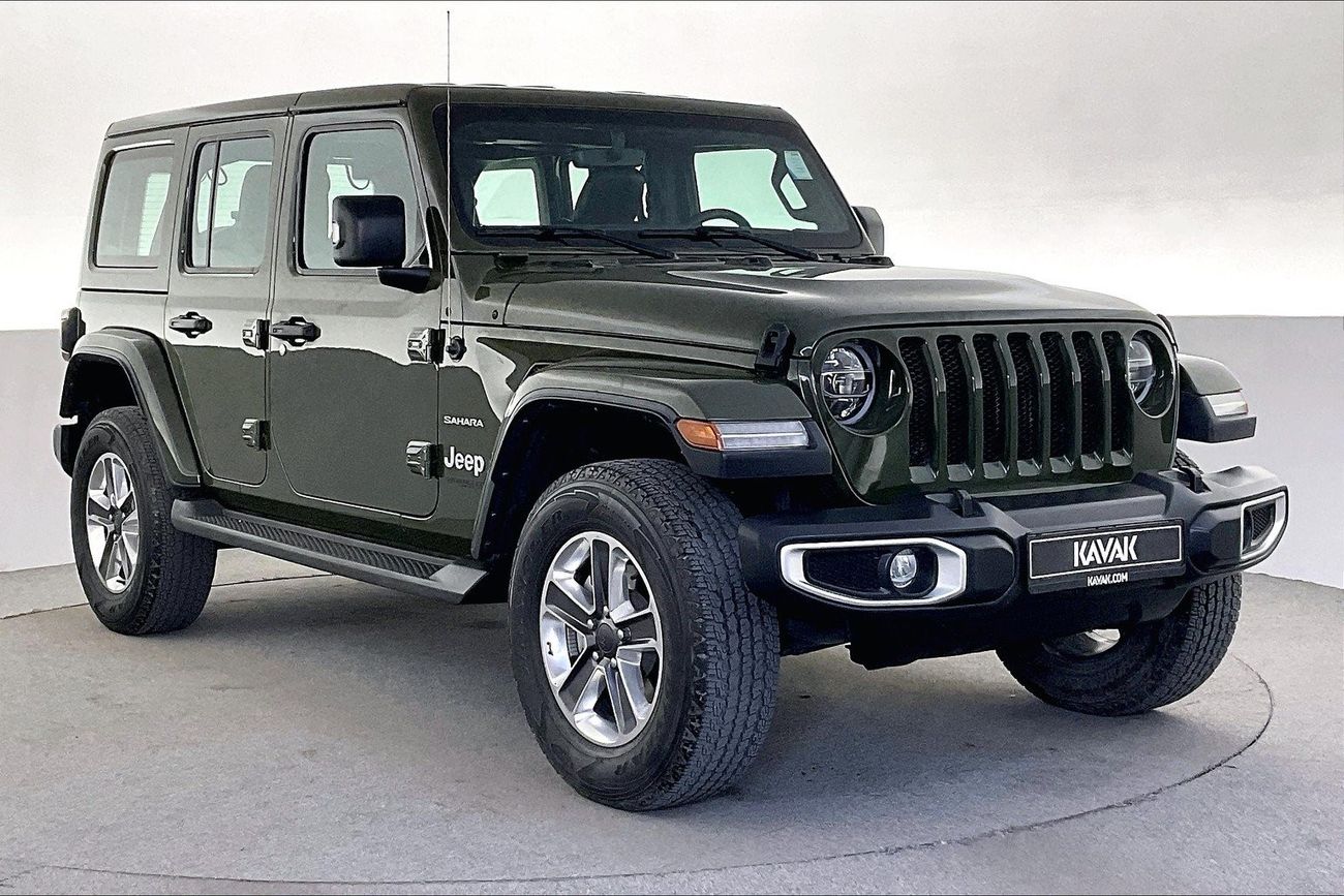 جيب رانجلر Sahara Plus Unlimited | شامل الضمان | 0 ﺪﻔﻋﺓ ﺃﻮﻟﻯ