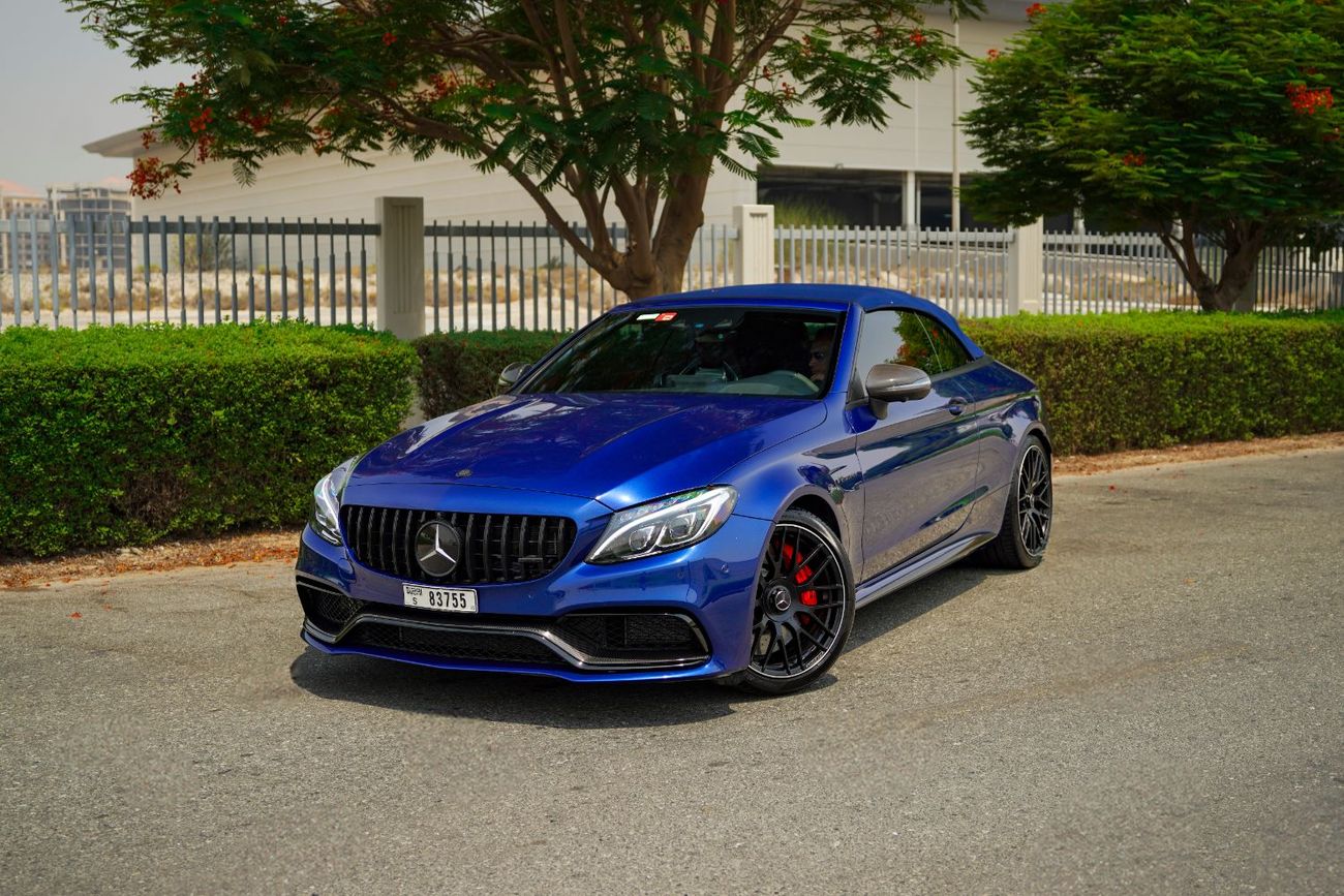 مرسيدس بنز C 63S AMG 4.0L V8 BiTurbo, 510 HP Convertible