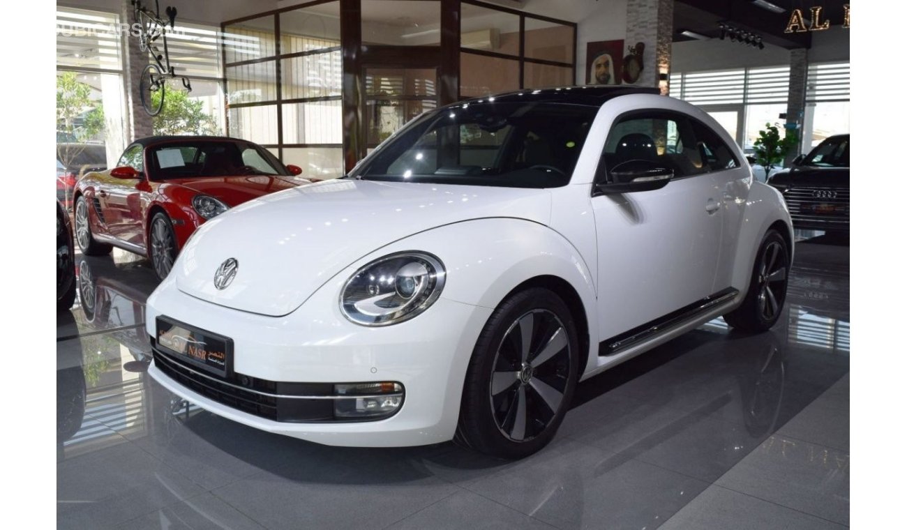 Volkswagen Beetle SEL صبغ وكاله | Beetle 2.0L | GCC Specs | Original Paint | Single Owner | Excellent Condition | Acci