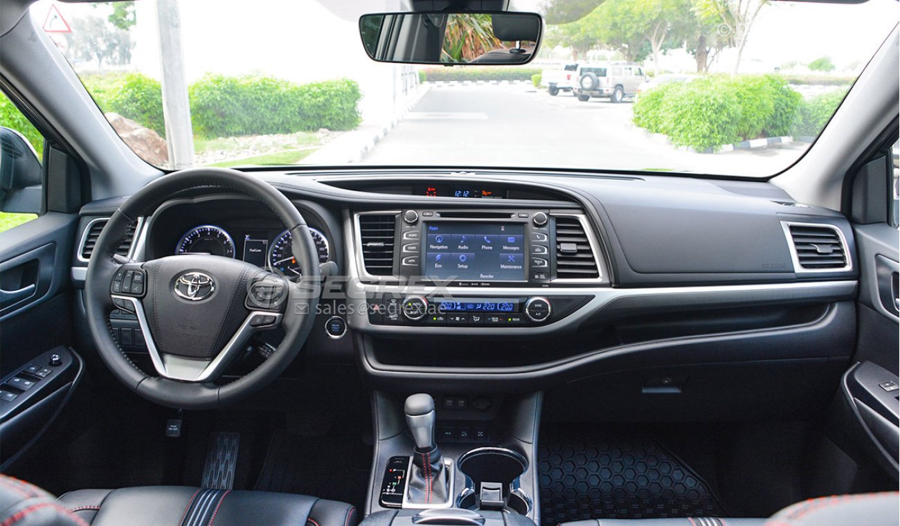 Toyota Highlander 2019YM Toyota Highlander 3.5 V6 NIGHTSHADE To all destinations - للتسجيل و التصدير