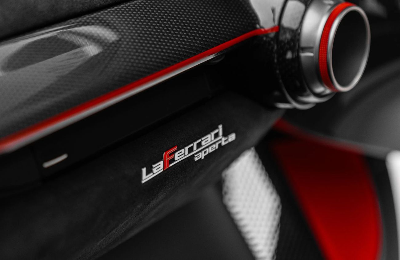 Ferrari LaFerrari 6.3L V-12 Naturally Aspirated Engine + eMotor