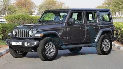 Jeep Wrangler Unlimited Sahara I4 2.0T 4x4 2025 GCC 7000Km With 3 Years Or 60,000 Km Warranty @Official Dealer