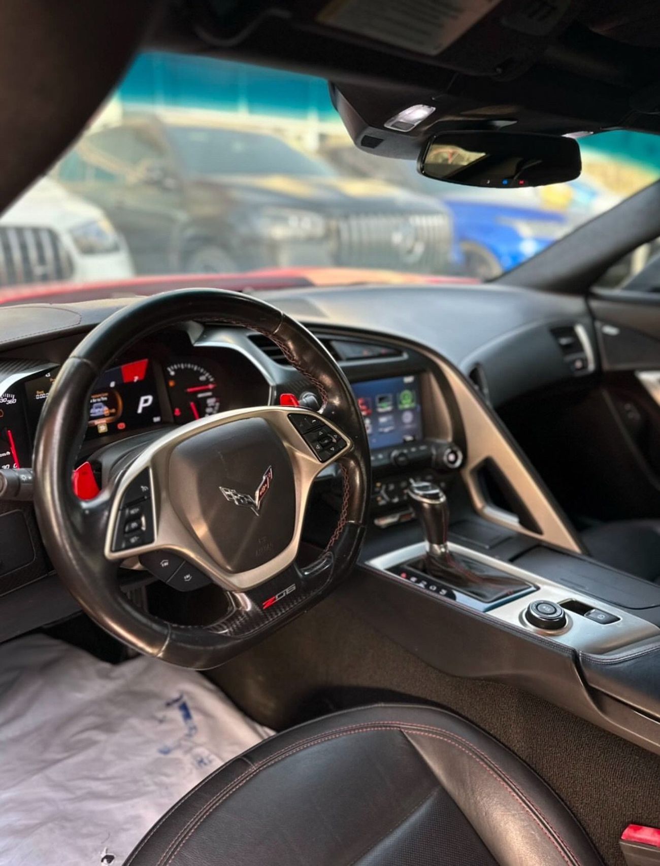 Chevrolet Corvette Z06 ‏CHEVROLET CORVETTE C7 Z06 2018 ‏Perfect condition ‏Full Option Full carbon fiber ‏650 HP