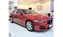 Jaguar XE ORIGINAL PAINT ( صبغ وكاله ) Jaguar XE 20t 2016 Model!! in Red Color! GCC Specs