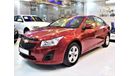 شيفروليه كروز AMAZING Chevrolet Cruze LS 2014 Model!! in Red Color! GCC Specs