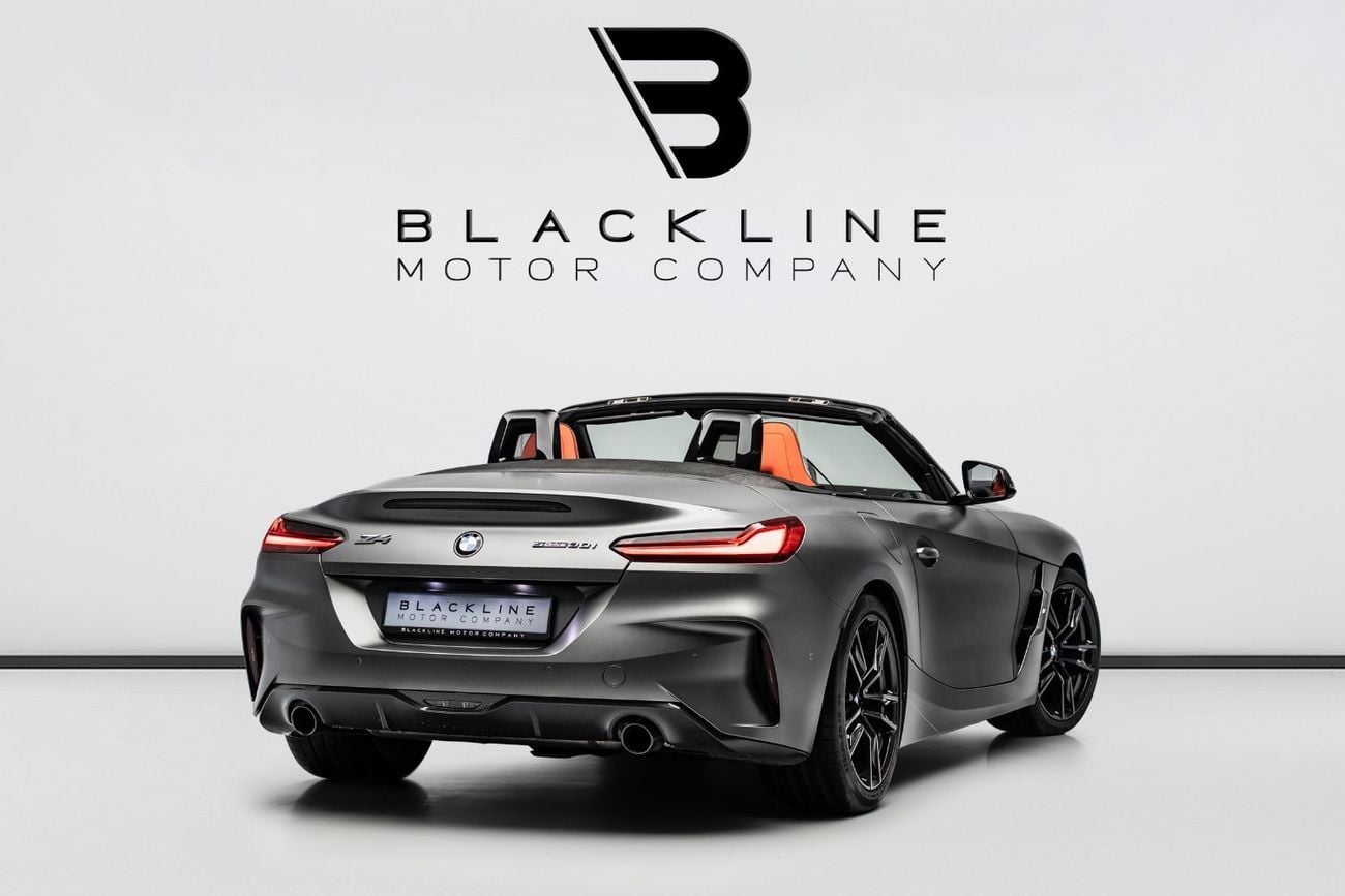 BMW Z4 BUY NOW, PAY 2027 | THE BLACKLINE STANDARD |  2030 Warranty + Service, GCC, Low KM's