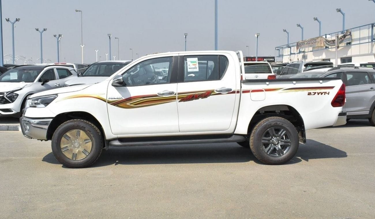 Toyota Hilux 2.7 GLXS , MANUAL TRANSMISSION, PUSH START, OMANI , MODEL 2023 FOR EXPORT