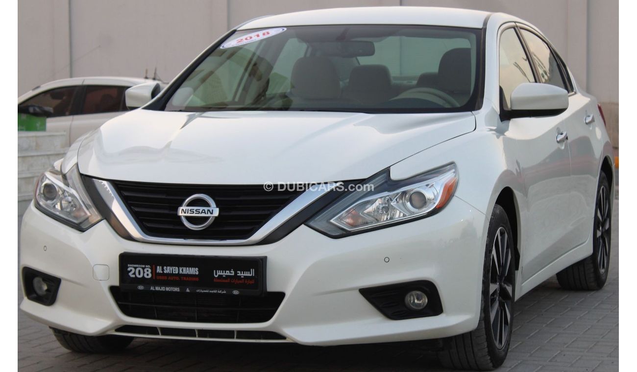 نيسان ألتيما SV نيسان التيما 2018 خليجي بحالة ممتازة بدون صبغ بدون حوادث