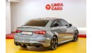 Audi RS3 Audi RS3 2018 GCC under Warranty with Flexible Down-Payment.