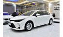 تويوتا كورولا EXCELLENT DEAL for our Toyota Corolla XLi 1.6L ( 2022 Model ) in White Color GCC Specs