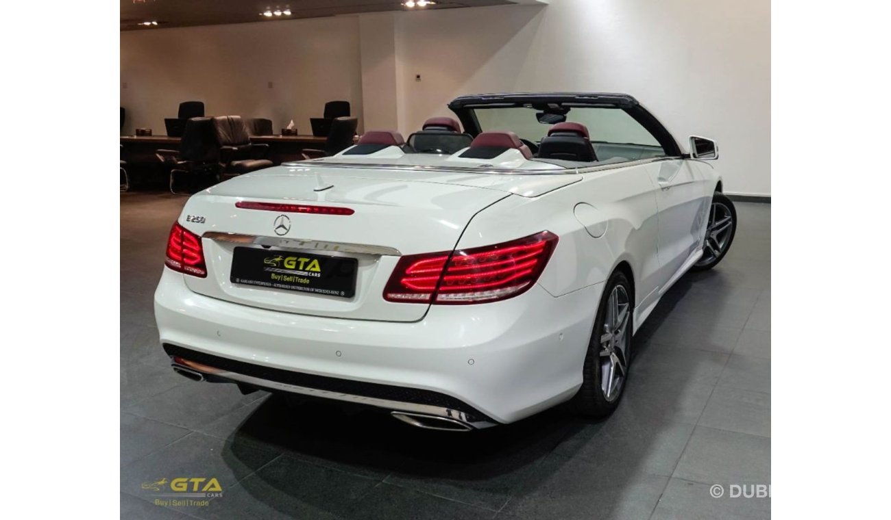 مرسيدس بنز E 250 2015 Mercedes E-250 Cabriolet, Warranty, Full Service History, GCC, Low Kms