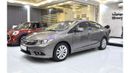 هوندا سيفيك EXCELLENT DEAL for our Honda Civic i-Vtec 1.8L ( 2012 Model ) in Grey Brown Color GCC Specs