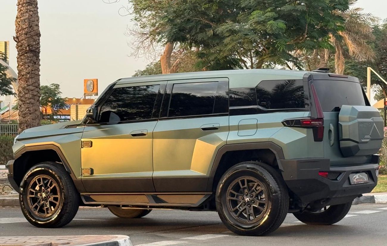 دونج فينج إم هيرو 917 DONGFENG M-HERO 01 2025 GCC 800 HP 1.5L HYBRID ( PLUG-IN ) MATT GREEN SUSPENSION LIFTER WARRANTY 5Y