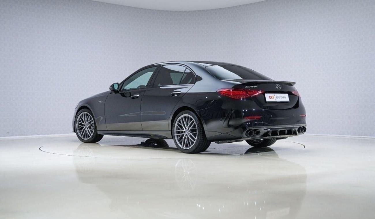 Mercedes-Benz C 43 AMG | AED 3,593 PM | Up to 3 Years Unlimited Warranty