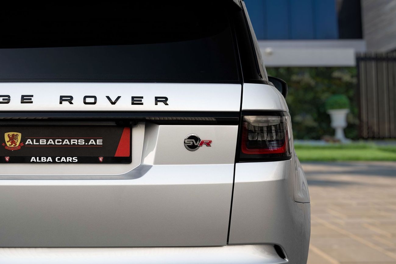 Land Rover Range Rover Sport SVR  | 6,560 P.M  | 0% Downpayment | Excellent Condition!