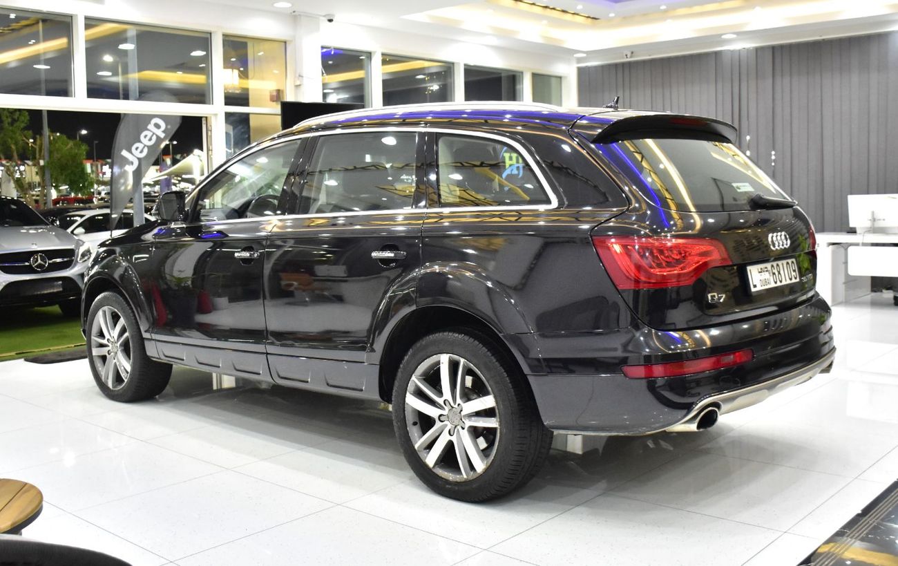 Audi Q7 EXCELLENT DEAL for our Audi Q7 35 TFSi ( 2014 Model ) in Black Color GCC Specs