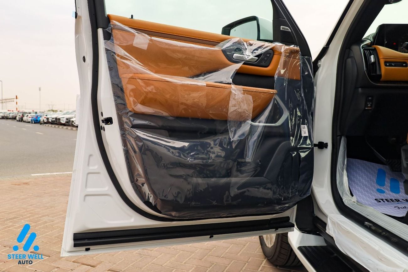 نيسان باترول 2026 LE Platinum | GCC | 3.5L T-T V6 | AWD | 9AT | Tan Interior | Height Control