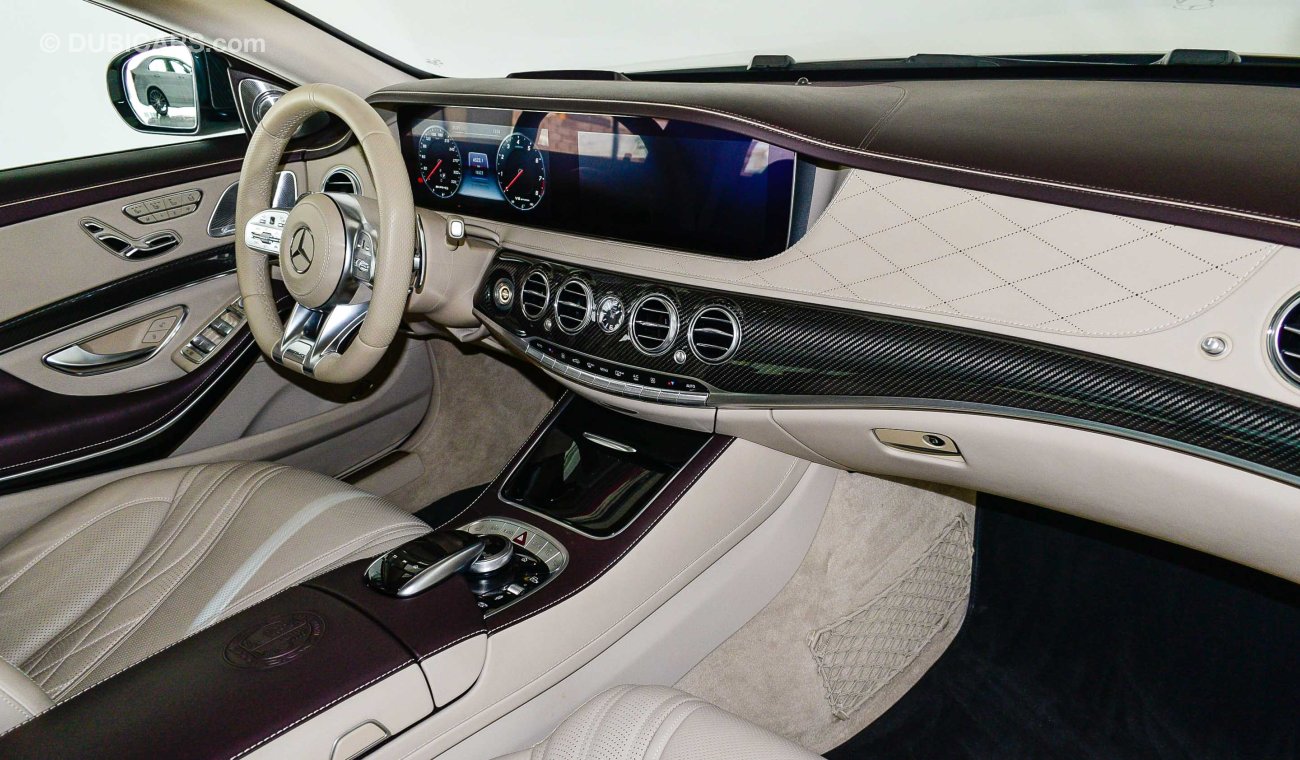 مرسيدس بنز S 63 AMG 4M Designo Exclusive