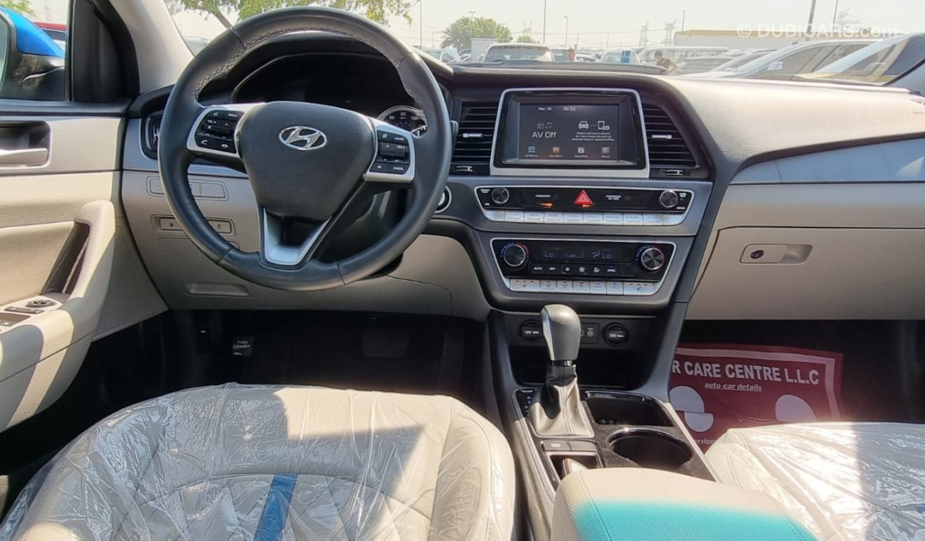 Hyundai Sonata 2.4L Petrol, Driver Power Seat & Leather Seats, With Blind Spot (LOT # 37525)