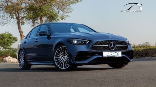 مرسيدس بنز C 200 AMG Premium Plus EQ Boost 1.5T RWD GCC 2026 With 2 Years Unlimited Mileage Warranty At Official Deal