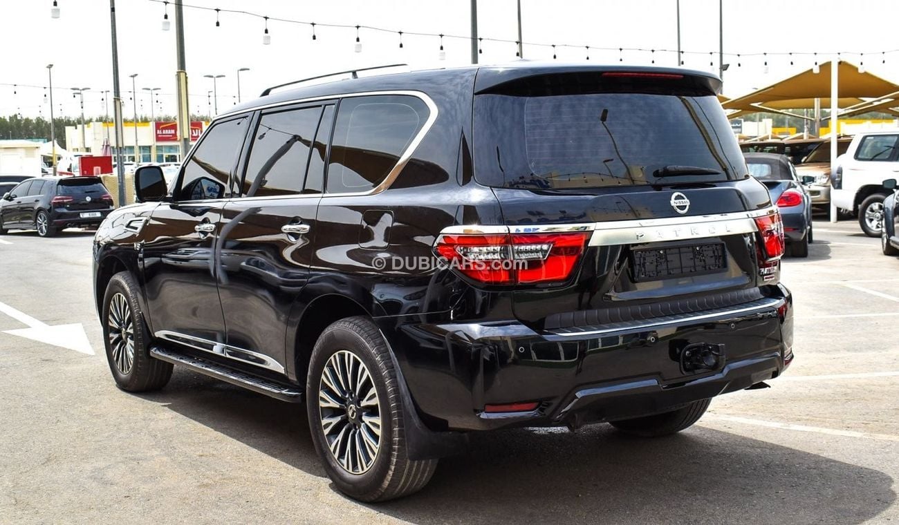 Nissan Patrol Platinum LE With 2023 body kit