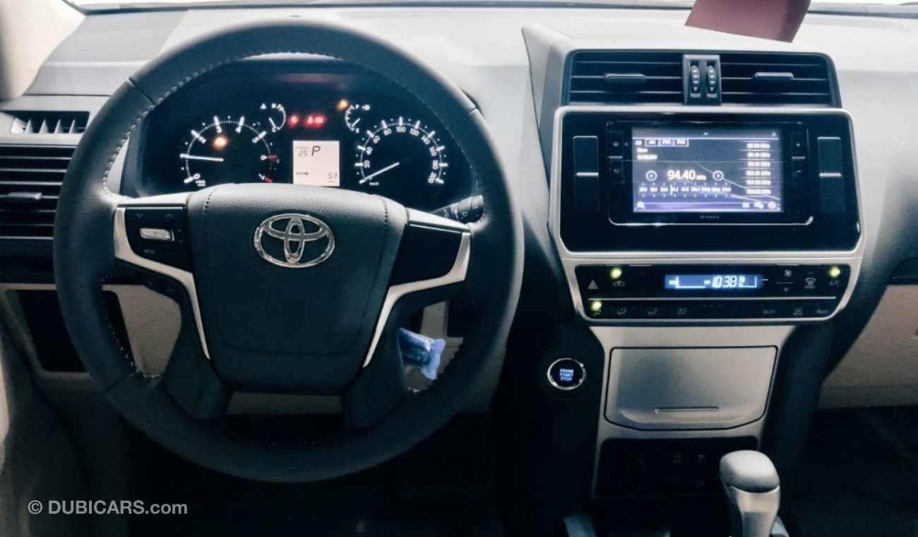 Toyota Prado EXR 4.0L Petrol Auto White w Beige - No Sunroof & Leather Seats